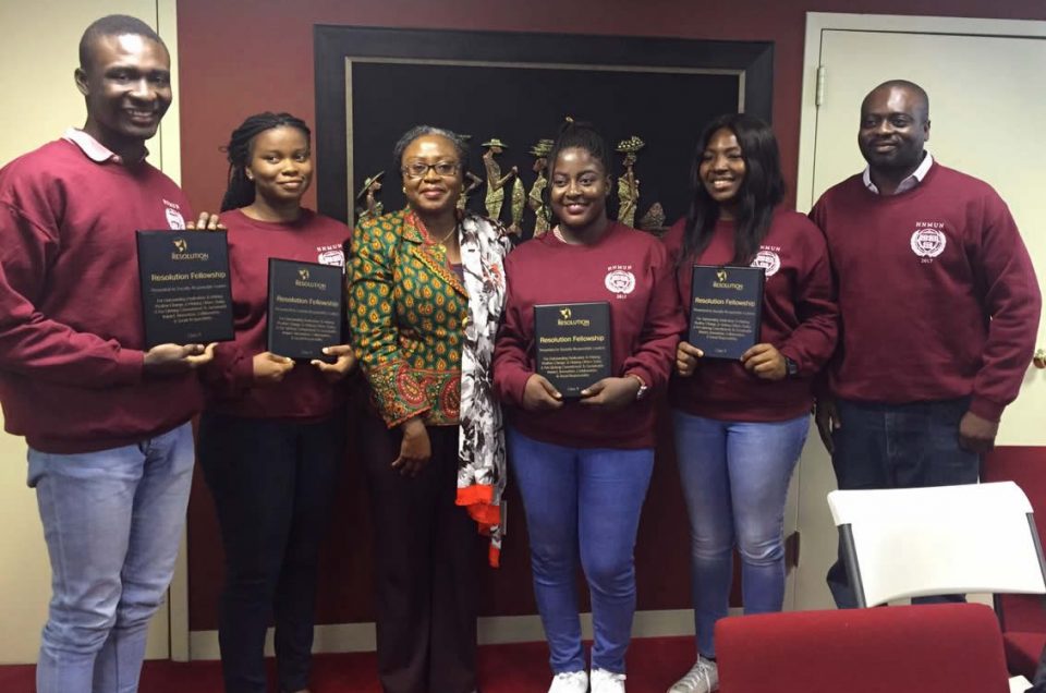 Ghana awarded at Harvard Model UN
